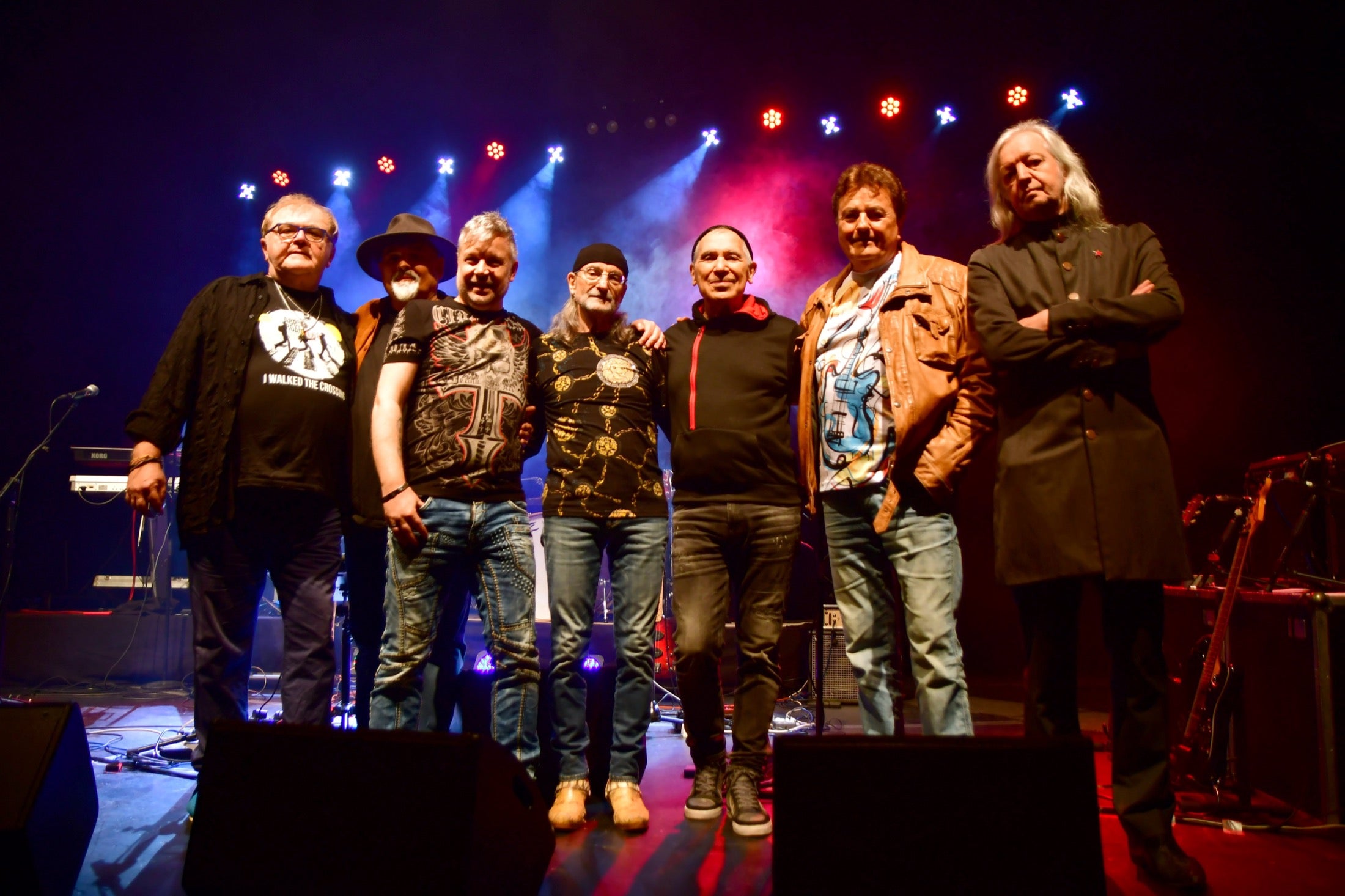 Die Ostrocklegenden live auf der Bühne